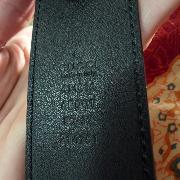 Gucci Marmont Leather Belt